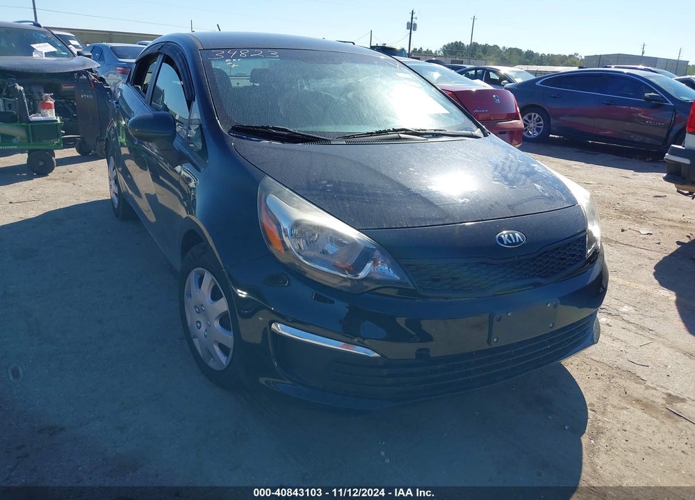 2017 KIA RIO LX VIN: KNADM4A36H6026632
