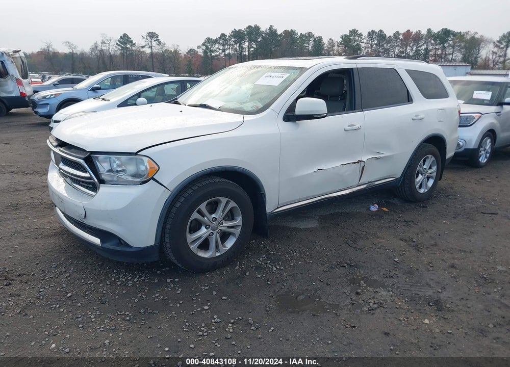 2011 DODGE DURANGO CREW VIN: 1D4RE4GG9BC720629