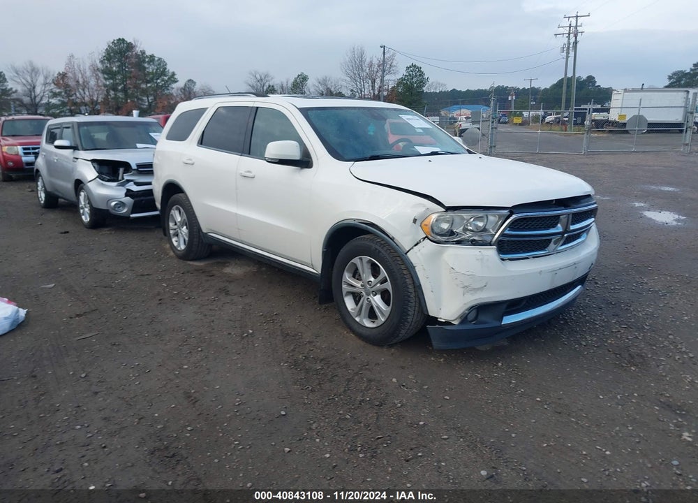2011 DODGE DURANGO CREW VIN: 1D4RE4GG9BC720629