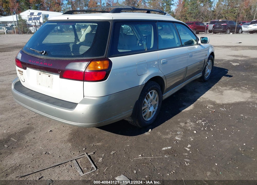 2001 SUBARU OUTBACK H6-3.0 VIN: 4S3BH806317645190