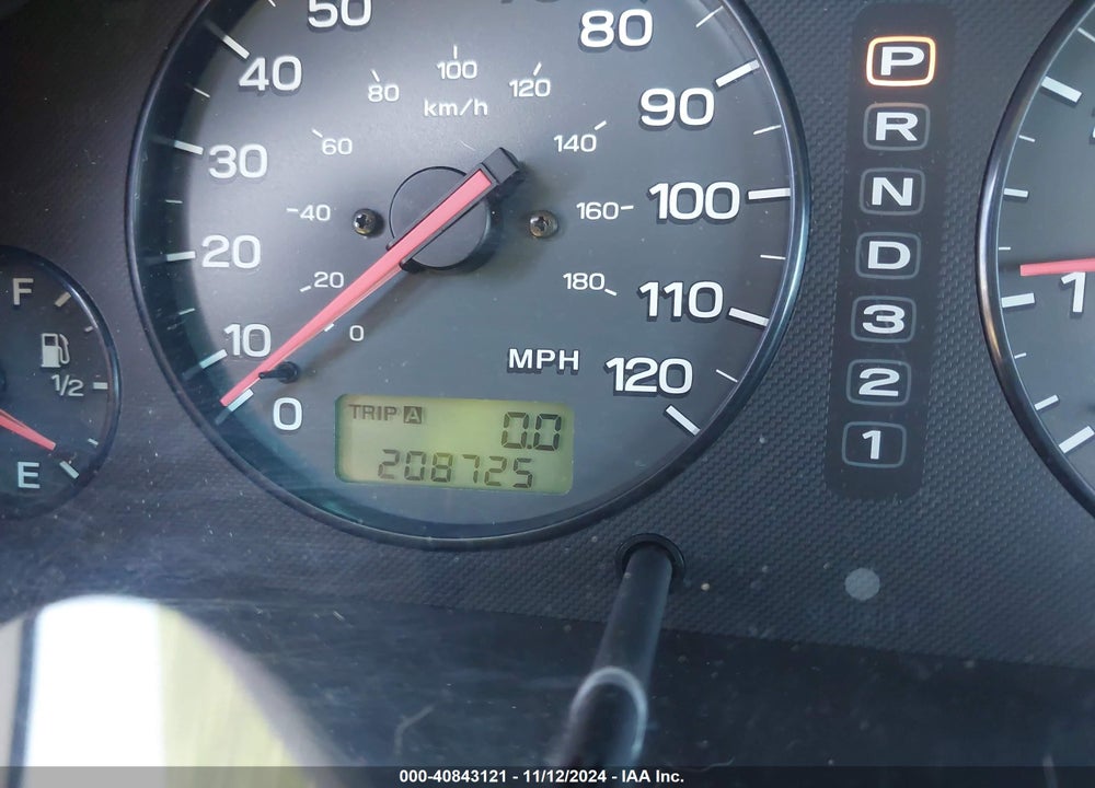 2001 SUBARU OUTBACK H6-3.0 VIN: 4S3BH806317645190