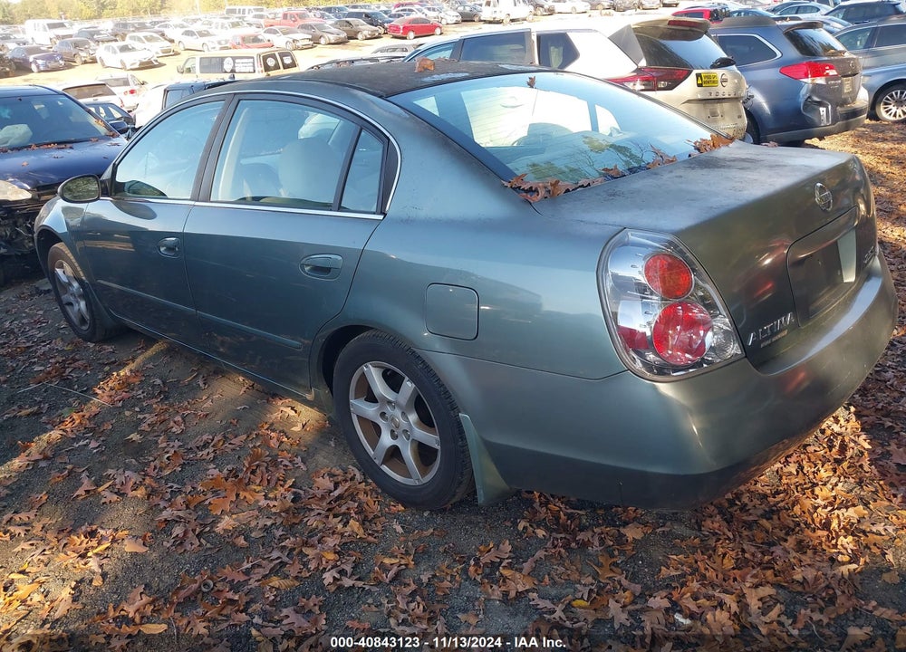 2005 NISSAN ALTIMA 2.5 S VIN: 1N4AL11D55C353008
