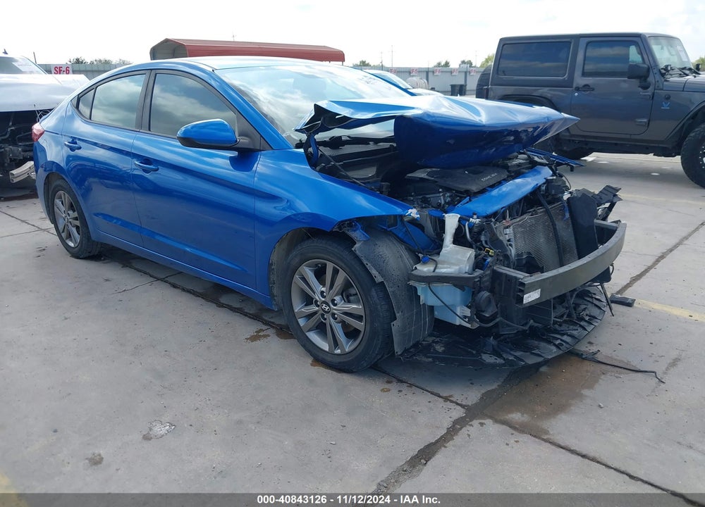 2018 HYUNDAI ELANTRA SEL VIN: 5NPD84LF0JH248741