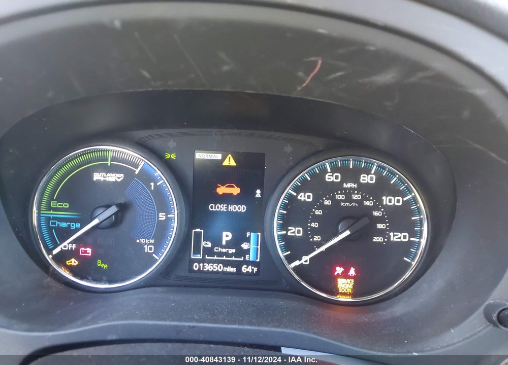 2021 MITSUBISHI OUTLANDER PHEV GT S-/LE S-/SEL S- VIN: JA4J2VA77MZ001083