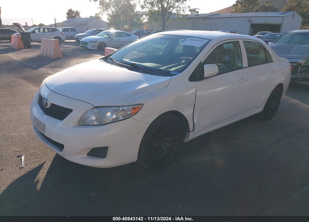 2010 TOYOTA COROLLA LE VIN: JTDBU4EE3AJ070113