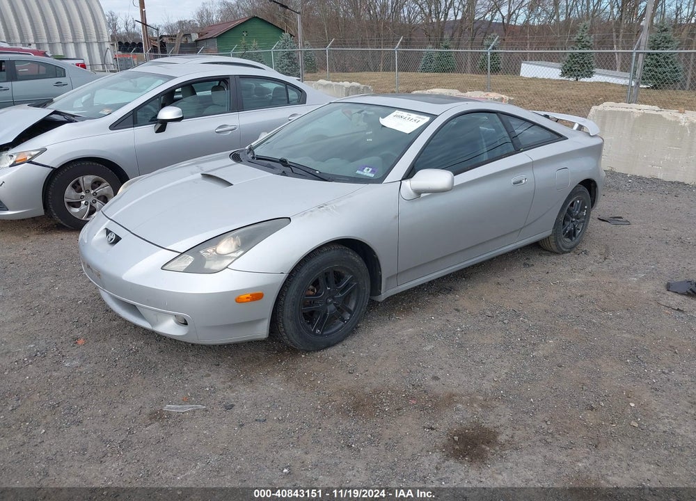 2000 TOYOTA CELICA GT VIN: JTDDR32T7Y0024128