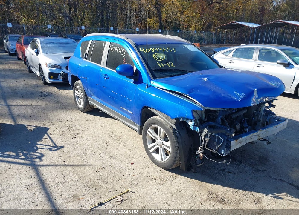 2014 JEEP COMPASS LATITUDE VIN: 1C4NJCEB3ED698750