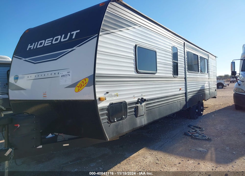 2022 KEYSTONE HIDEOUT 32LBH VIN: 4YDTH1R22N7247936