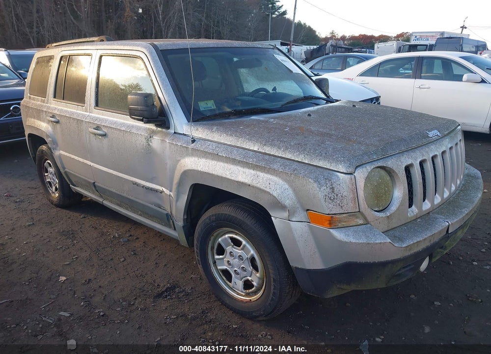 2011 JEEP PATRIOT SPORT VIN: 1J4NT1GA0BD287492