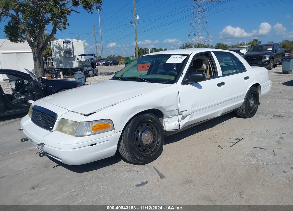2006 FORD CROWN VICTORIA POLICE/POLICE INTERCEPTOR VIN: 2FAHP71W36X156611