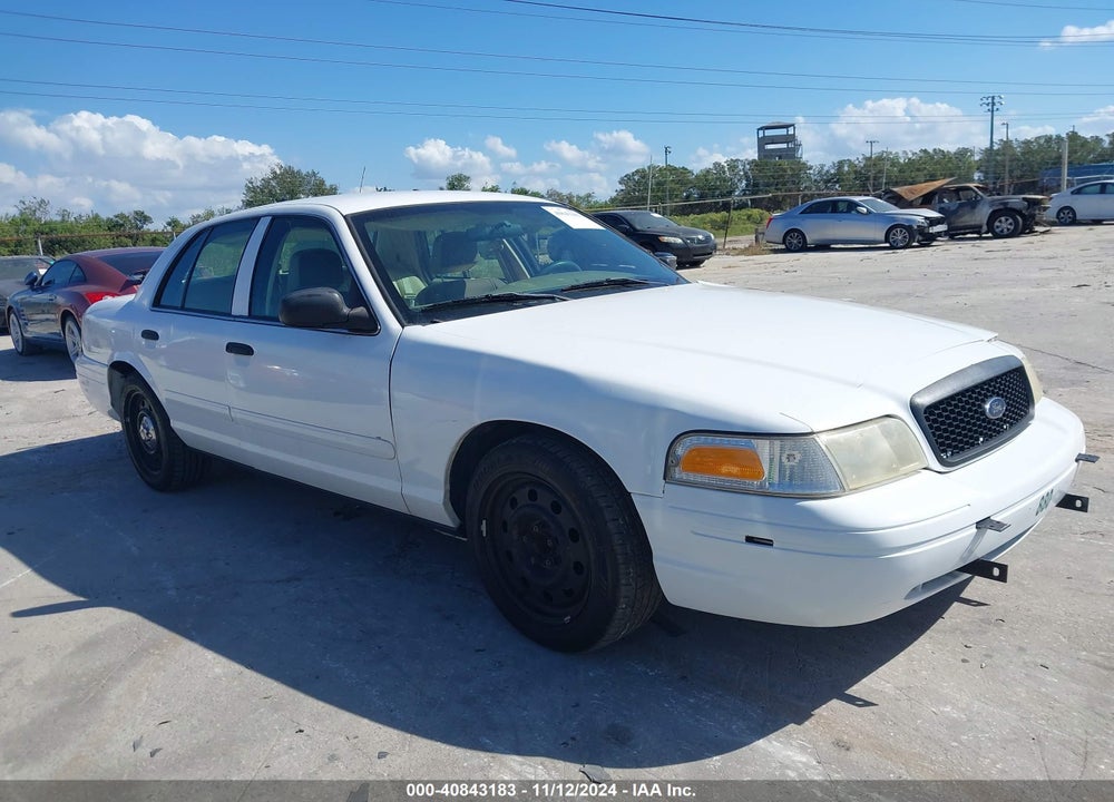 2006 FORD CROWN VICTORIA POLICE/POLICE INTERCEPTOR VIN: 2FAHP71W36X156611