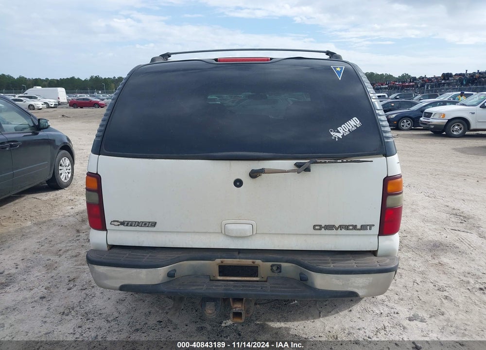 2002 CHEVROLET TAHOE LT VIN: 1GNEK13Z42J199249