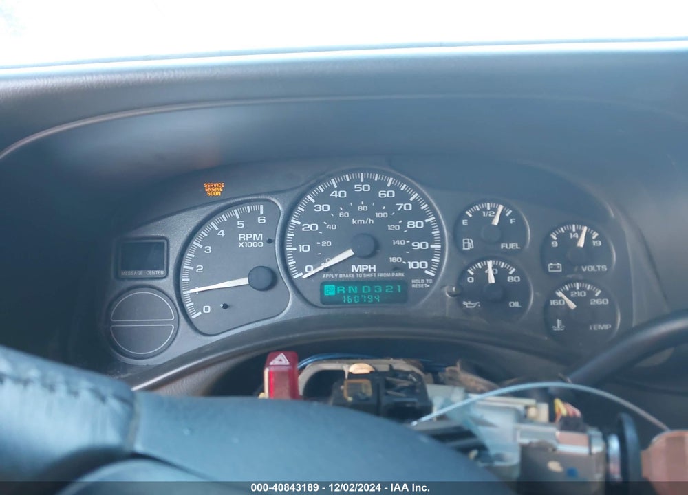 2002 CHEVROLET TAHOE LT VIN: 1GNEK13Z42J199249