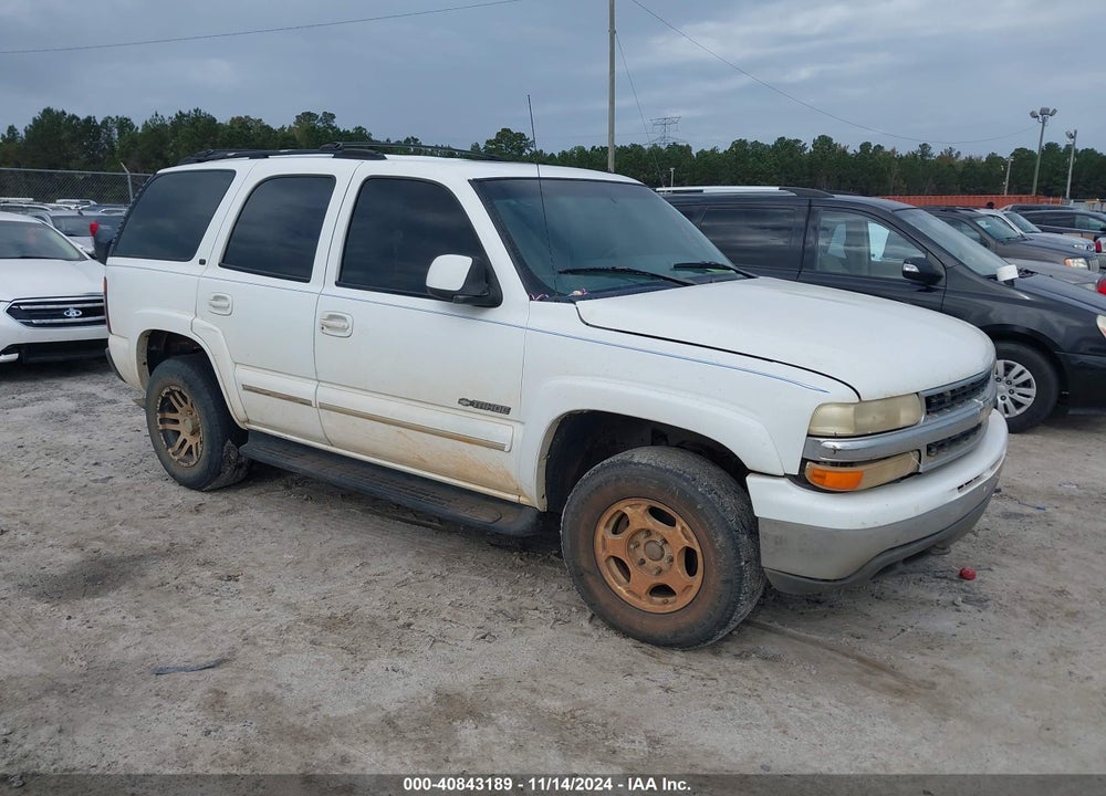 2002 CHEVROLET TAHOE LT VIN: 1GNEK13Z42J199249