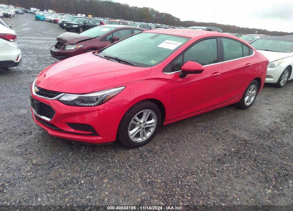 2018 CHEVROLET CRUZE LT AUTO VIN: 1G1BE5SM0J7211501
