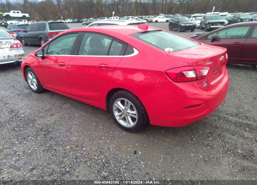 2018 CHEVROLET CRUZE LT AUTO VIN: 1G1BE5SM0J7211501
