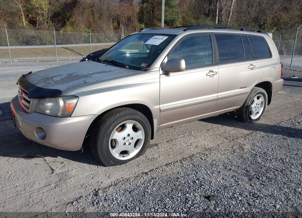 2007 TOYOTA HIGHLANDER LIMITED V6 VIN: JTEEP21A770189269