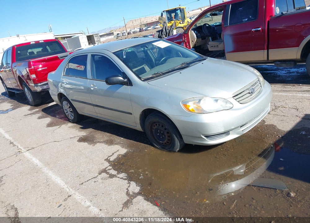2004 TOYOTA COROLLA CE VIN: 2T1BR32E24C218378