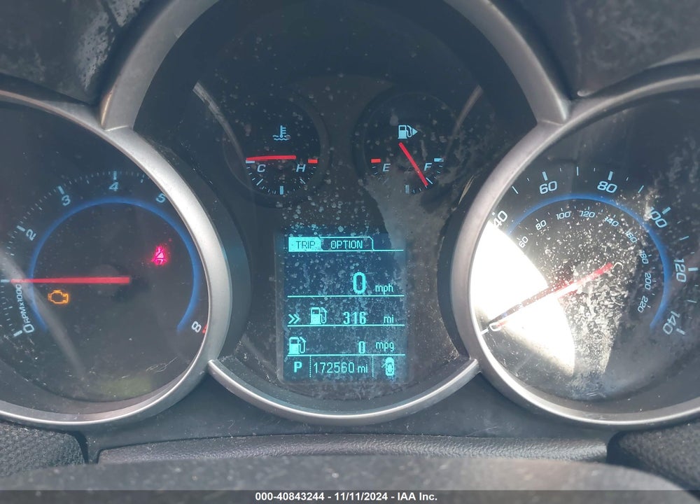 2015 CHEVROLET CRUZE 1LT AUTO VIN: 1G1PC5SB8F7147919