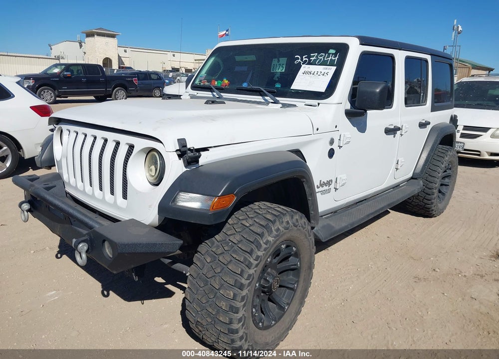 2020 JEEP WRANGLER UNLIMITED SPORT S 4X4 VIN: 1C4HJXDG2LW237722