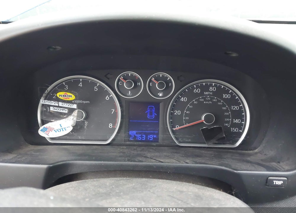 2010 HYUNDAI ELANTRA TOURING VIN: KMHDB8AE7AU076311