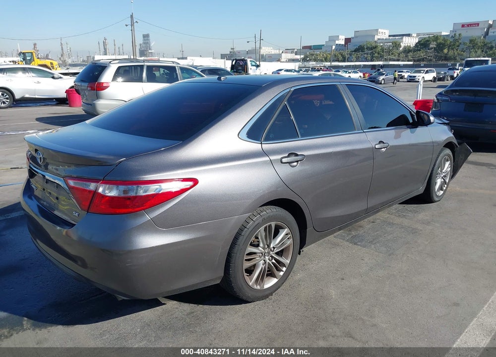 2016 TOYOTA CAMRY SE VIN: 4T1BF1FKXGU121686