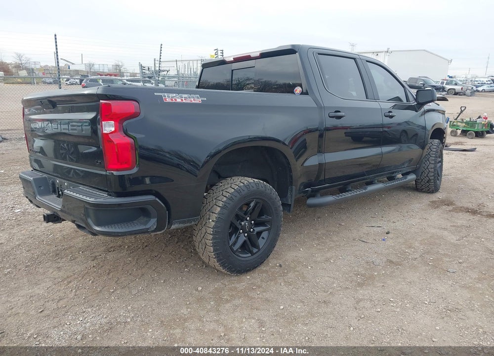 2020 CHEVROLET SILVERADO 1500 4WD SHORT BED LT TRAIL BOSS VIN: 1GCPYFEL2LZ327576
