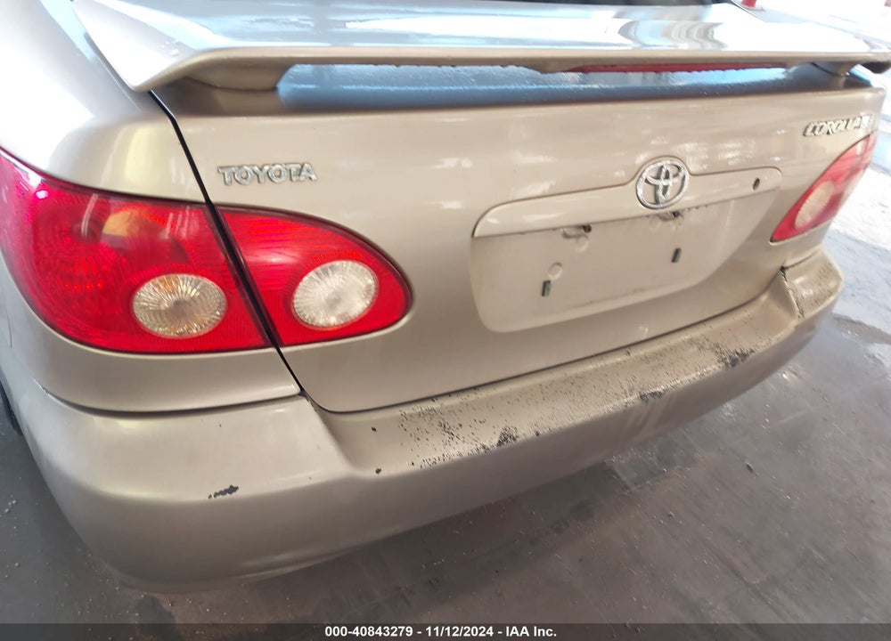 2006 TOYOTA COROLLA LE VIN: 2T1BR32E16C589924