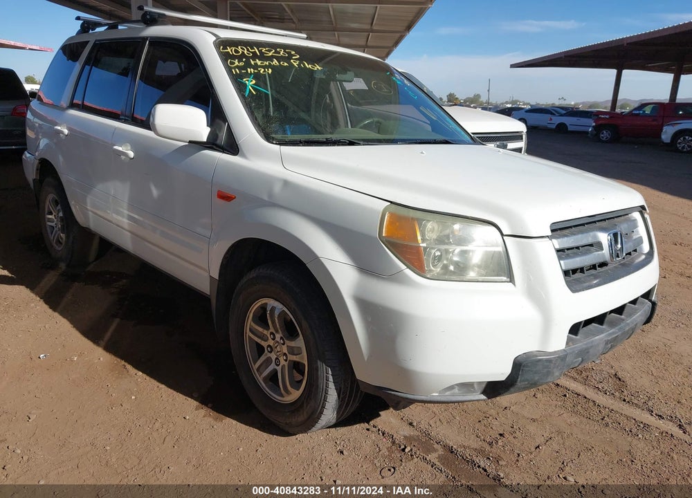 2006 HONDA PILOT EX-L VIN: 5FNYF28636B019478