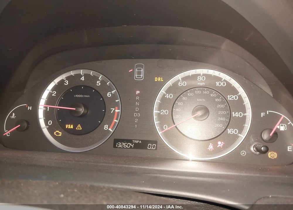 2008 HONDA ACCORD 3.5 EX-L VIN: 1HGCS228X8A014873