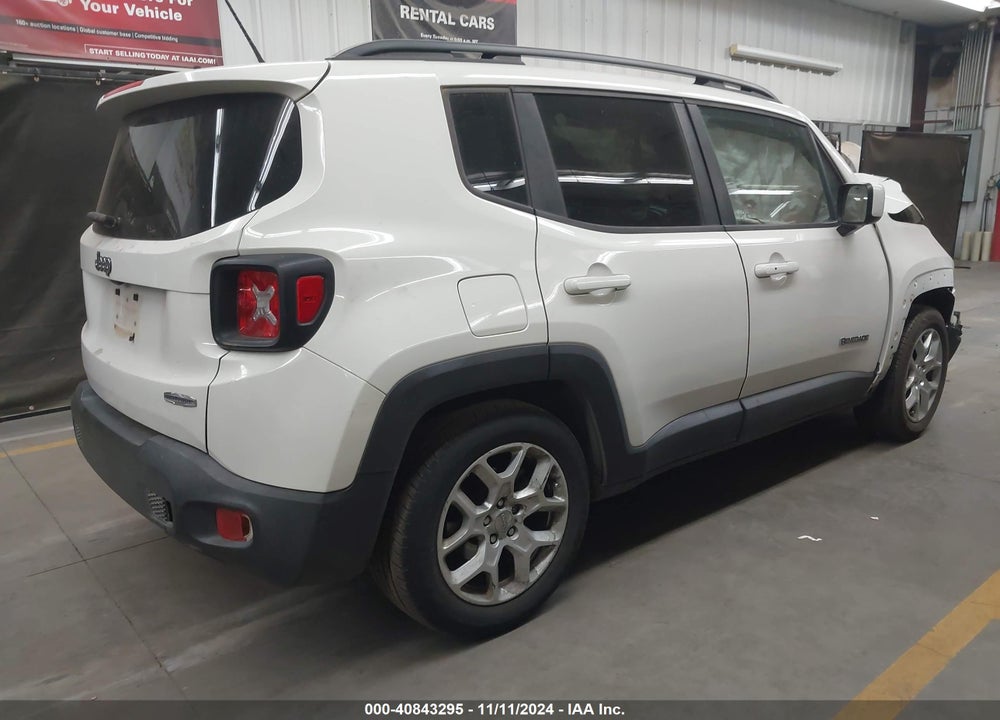 2017 JEEP RENEGADE LATITUDE FWD VIN: ZACCJABB6HPG38757