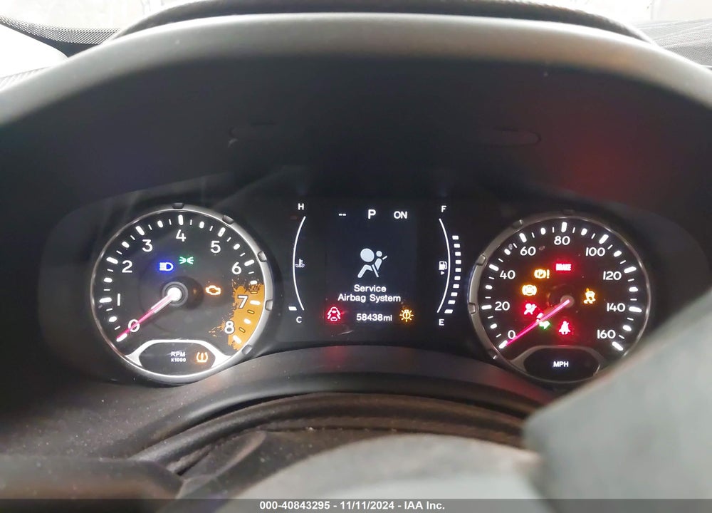 2017 JEEP RENEGADE LATITUDE FWD VIN: ZACCJABB6HPG38757