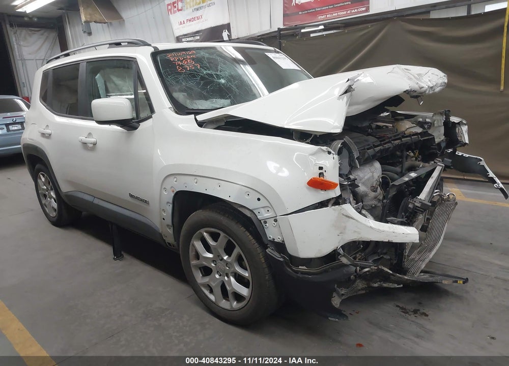 2017 JEEP RENEGADE LATITUDE FWD VIN: ZACCJABB6HPG38757