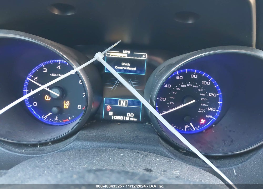 2019 SUBARU OUTBACK 2.5I PREMIUM VIN: 4S4BSAFC1K3222067