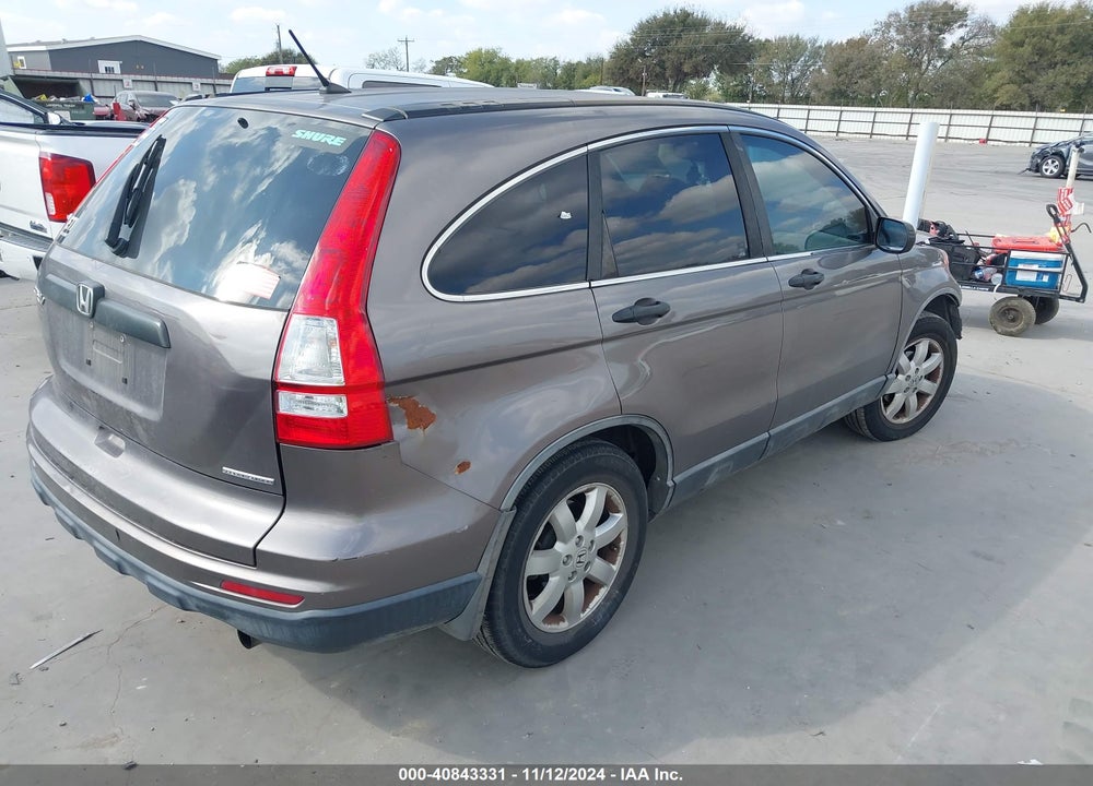 2011 HONDA CR-V SE VIN: 5J6RE3H47BL031968