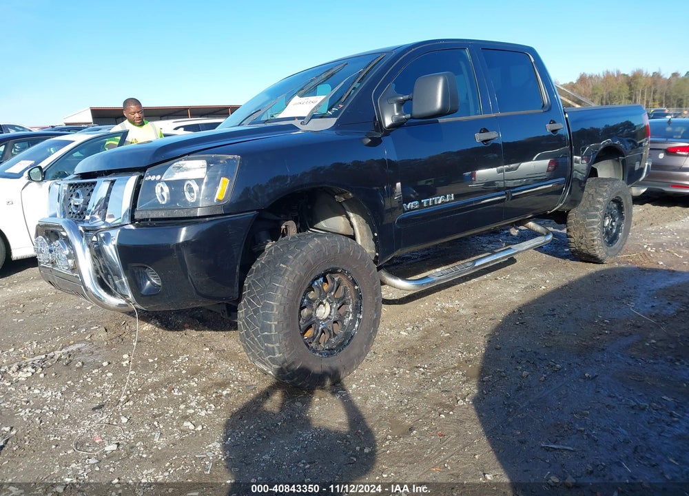 2008 NISSAN TITAN SE VIN: 1N6AA07CX8N326272