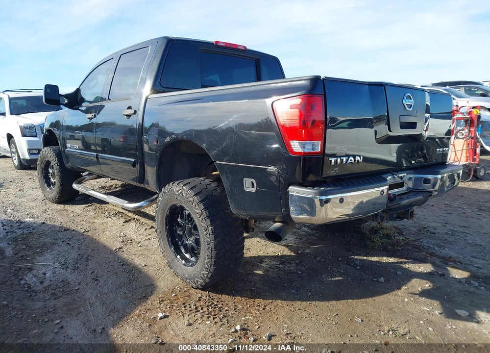 2008 NISSAN TITAN SE VIN: 1N6AA07CX8N326272