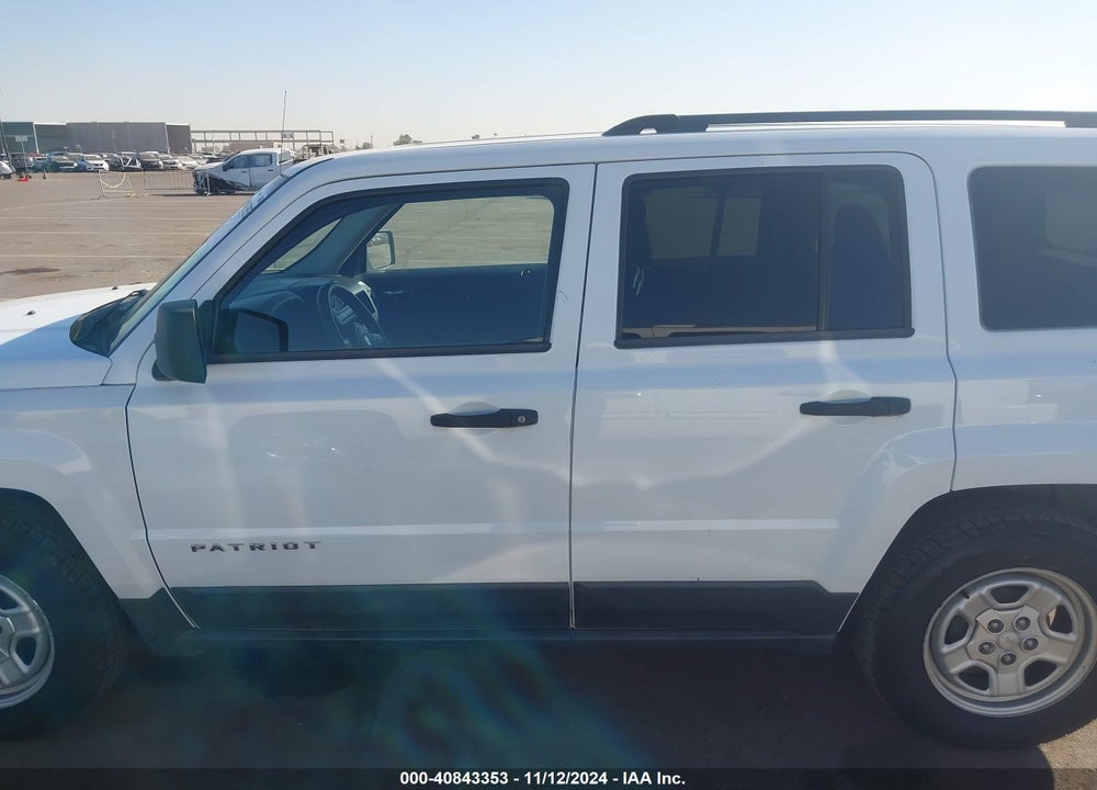 2013 JEEP PATRIOT SPORT VIN: 1C4NJPBA8DD181350