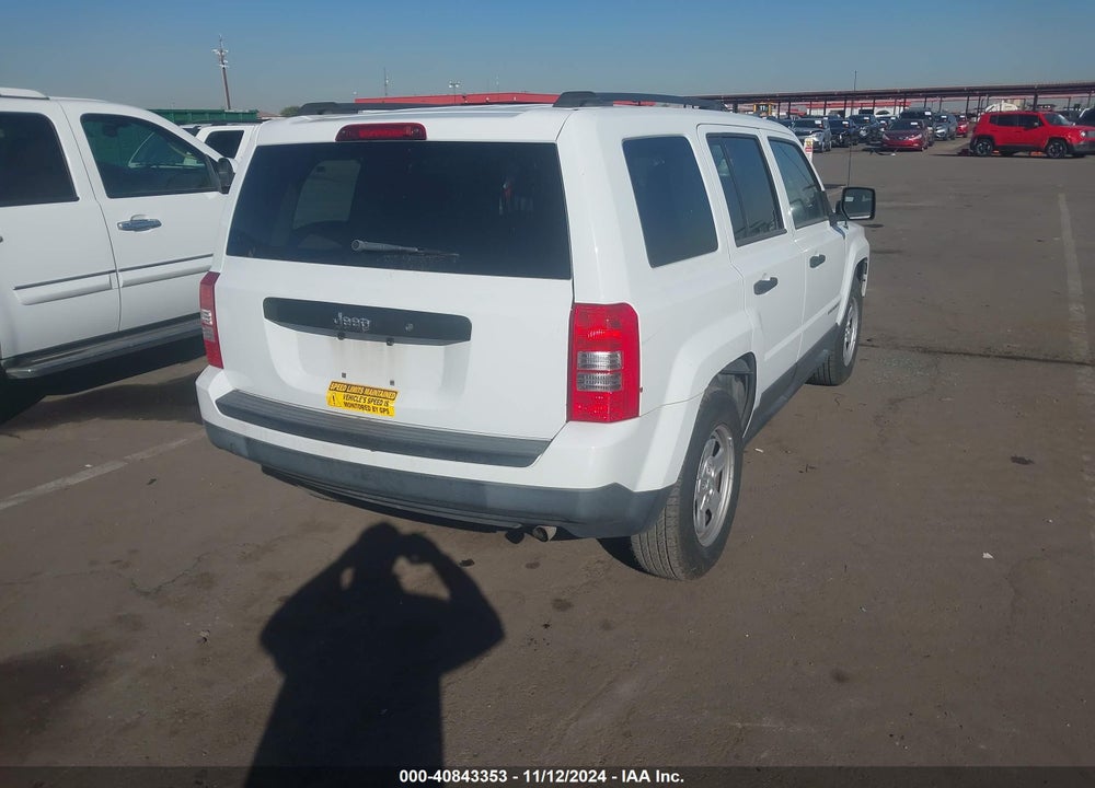 2013 JEEP PATRIOT SPORT VIN: 1C4NJPBA8DD181350