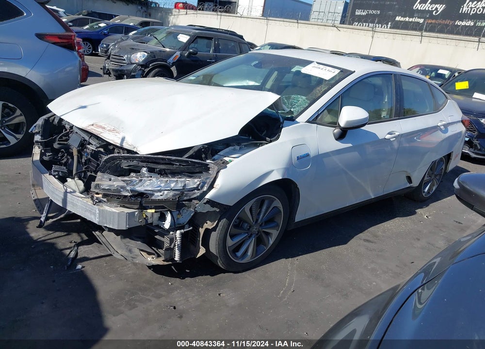 2018 HONDA CLARITY PLUG-IN HYBRID TOURING VIN: JHMZC5F38JC011453