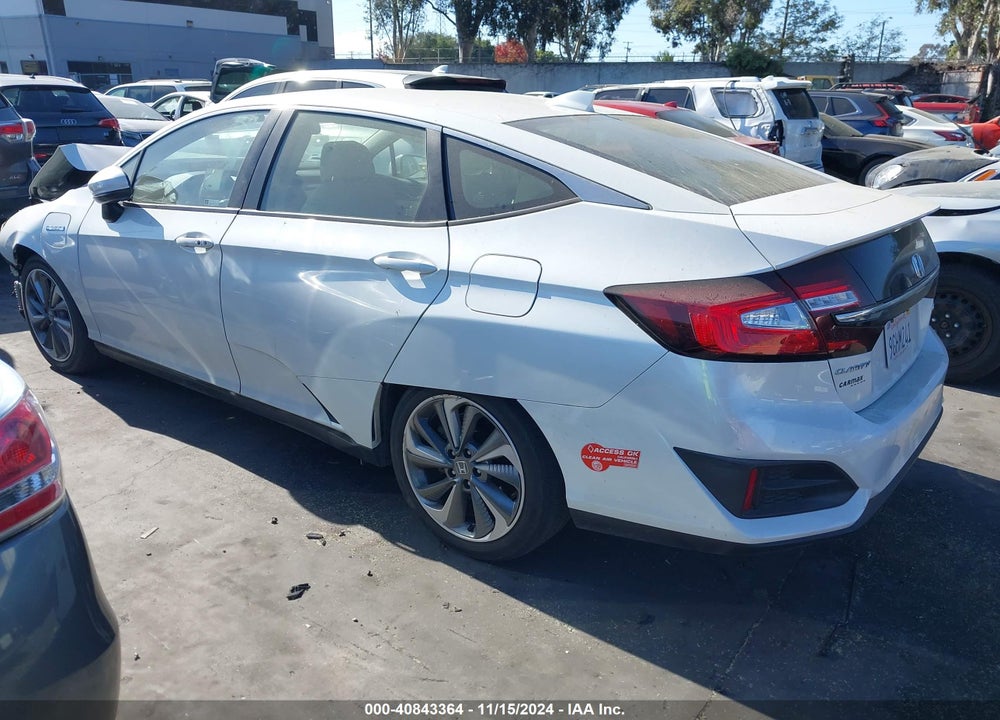 2018 HONDA CLARITY PLUG-IN HYBRID TOURING VIN: JHMZC5F38JC011453