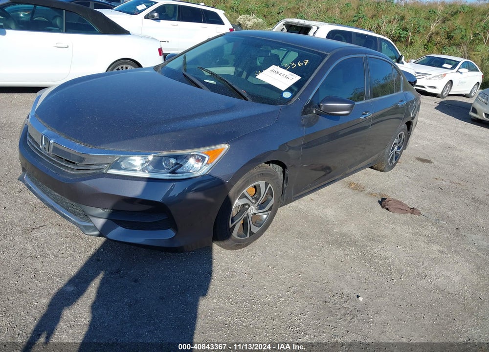 2017 HONDA ACCORD LX VIN: 1HGCR2F37HA282239