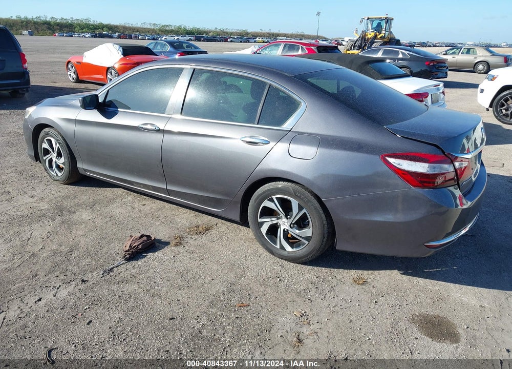 2017 HONDA ACCORD LX VIN: 1HGCR2F37HA282239