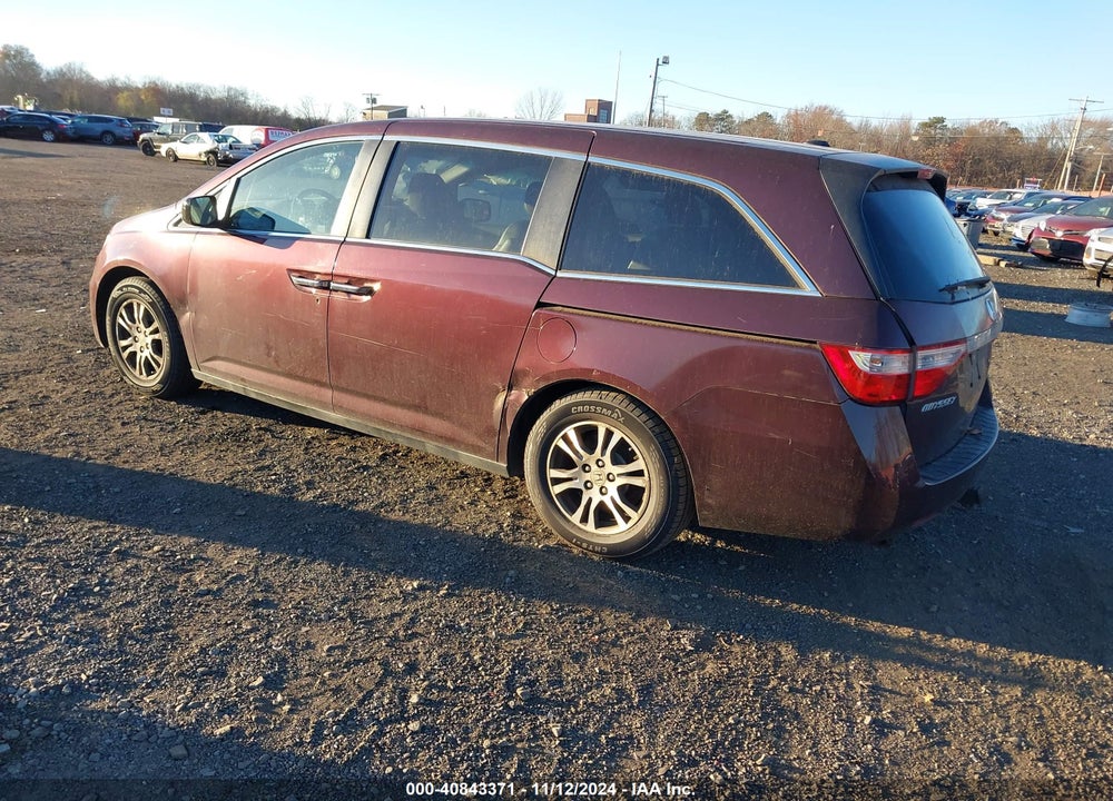 2012 HONDA ODYSSEY EX-L VIN: 5FNRL5H62CB047668