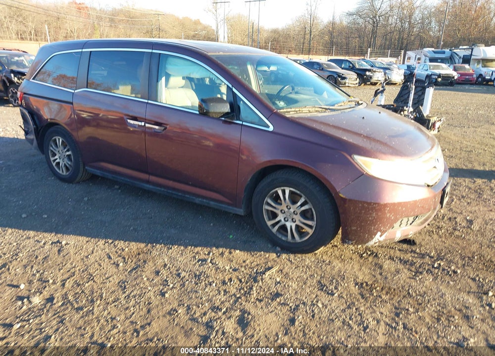 2012 HONDA ODYSSEY EX-L VIN: 5FNRL5H62CB047668