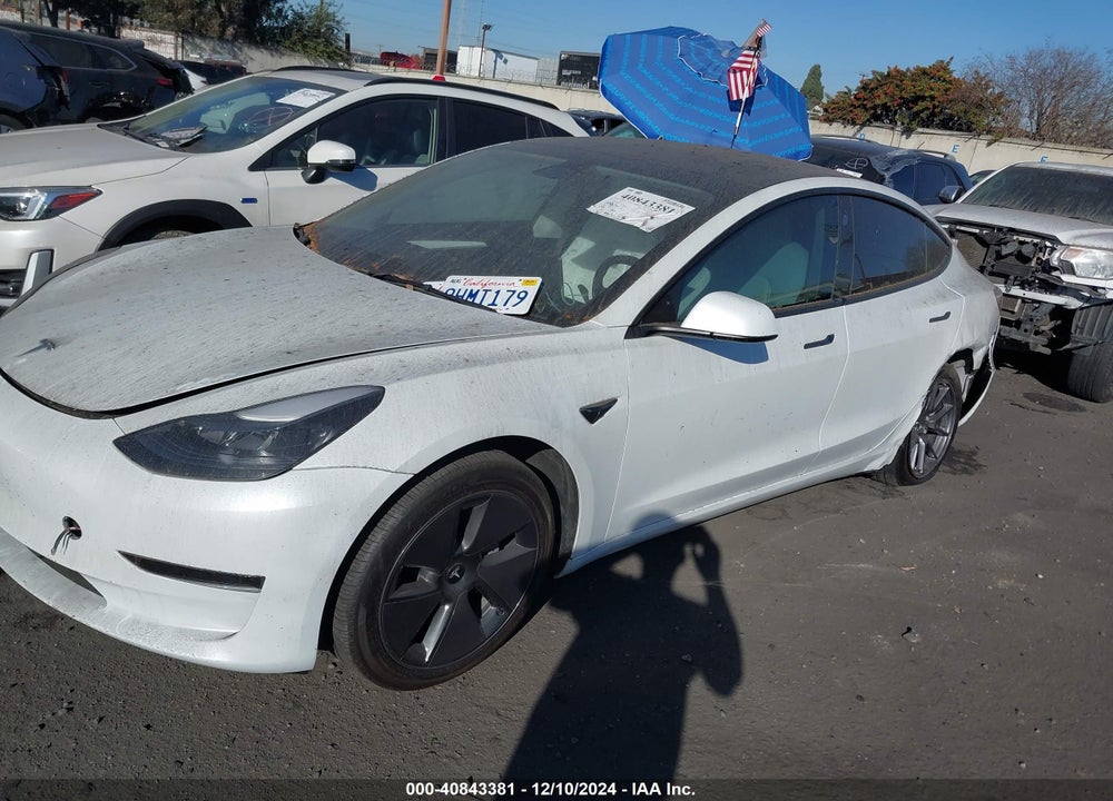 2023 TESLA MODEL 3 REAR-WHEEL DRIVE VIN: 5YJ3E1EA7PF582275