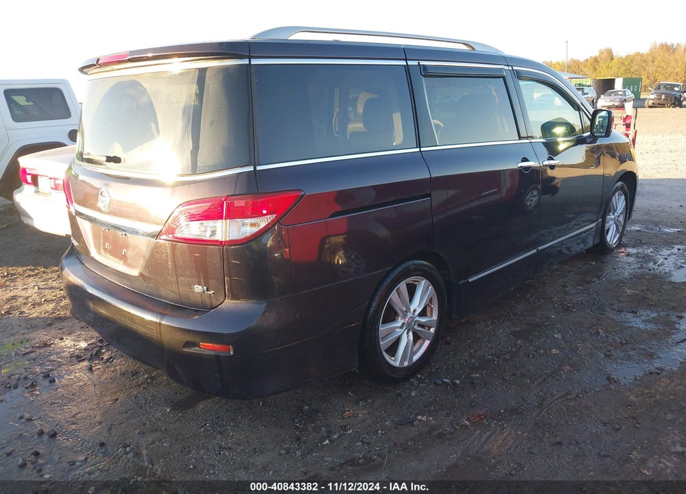 2011 NISSAN QUEST SL VIN: JN8AE2KP2B9005053
