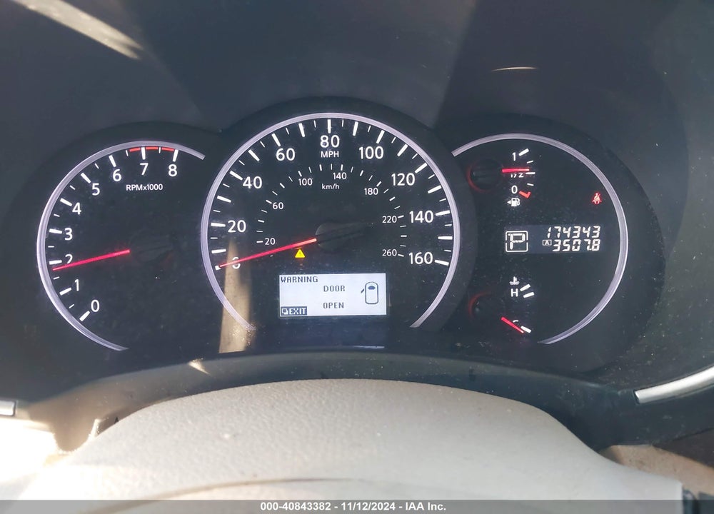 2011 NISSAN QUEST SL VIN: JN8AE2KP2B9005053