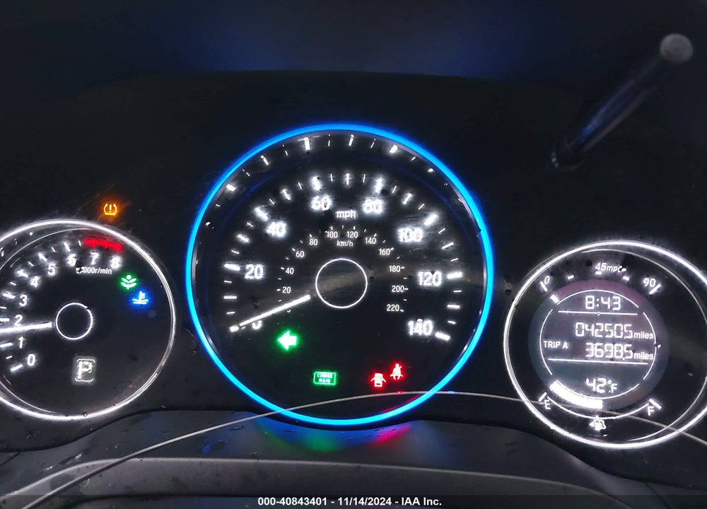 2018 HONDA HR-V LX VIN: 3CZRU6H31JM715147