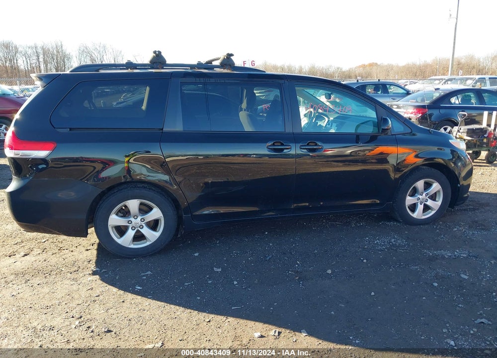 2012 TOYOTA SIENNA LE V6 8 PASSENGER VIN: 5TDKK3DCXCS181151